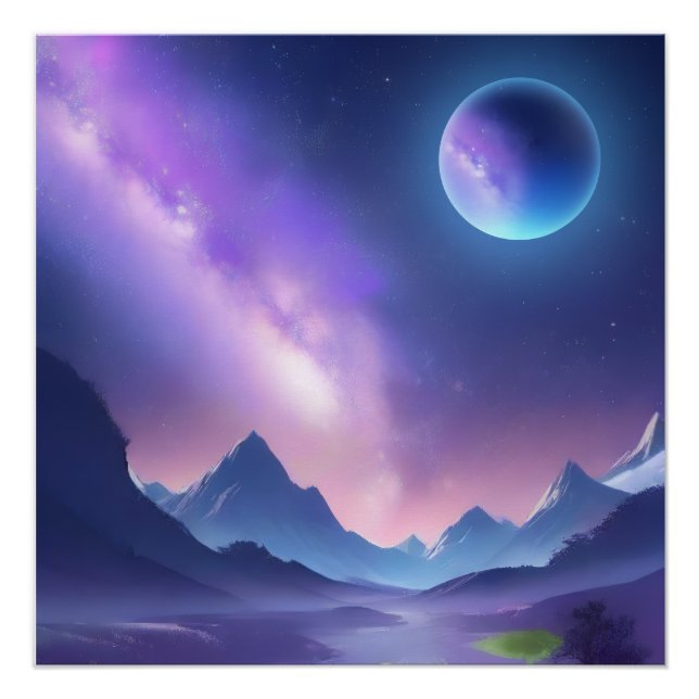 Pôster Poster brilhante (Frente)