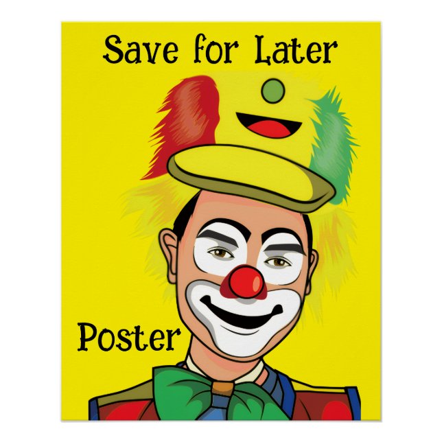 Pôster Poster brilhante (Frente)