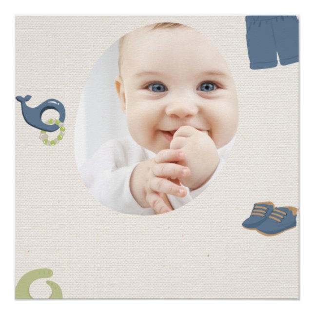 Pôster poster brilhante bem-vindo (Frente)