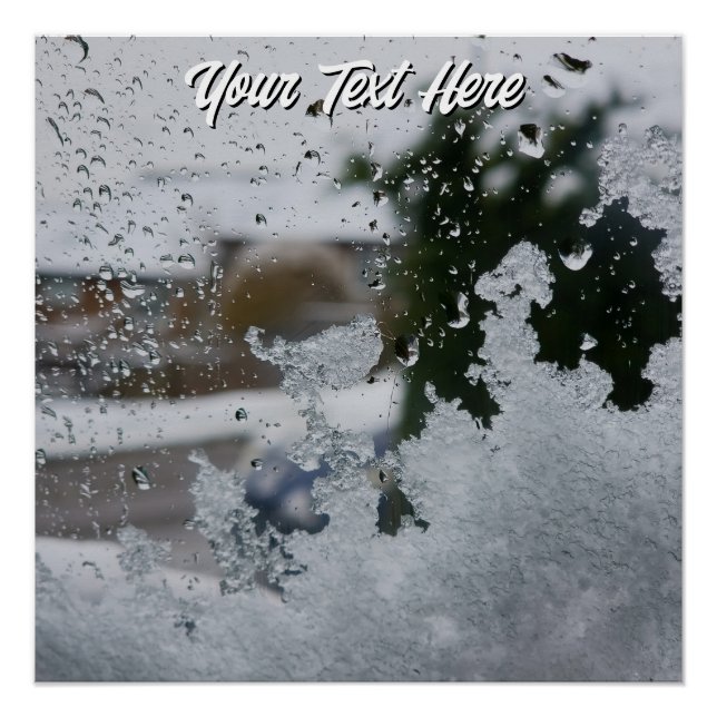 Pôster Poster brilhante de toque de inverno (Frente)