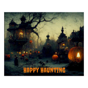 Pôster Poster brilhante Halloween