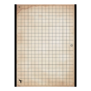 Pôster Poster brilhante para jogos em D&D