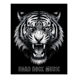 Pôster Poster brillant Hard Rock Music
