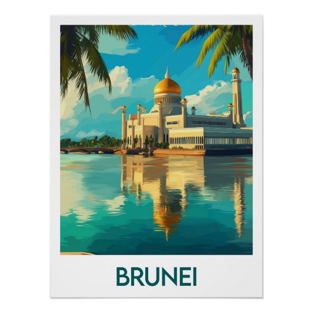 Pôster Poster Brunei (Frente)