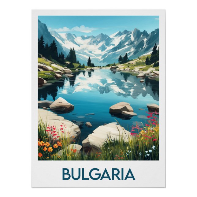Pôster Poster Bulgaria (Frente)