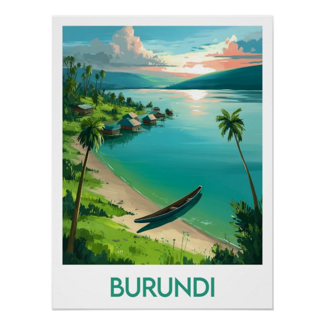 Pôster Poster Burundi (Frente)