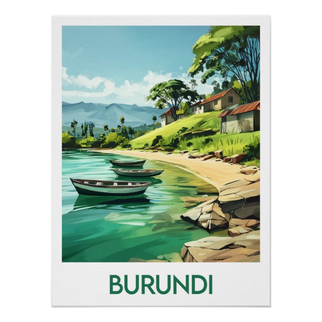 Pôster Poster Burundi (Frente)