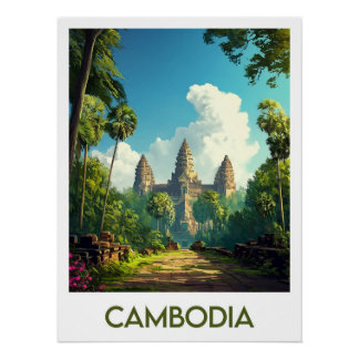 Pôster Poster Cambodia