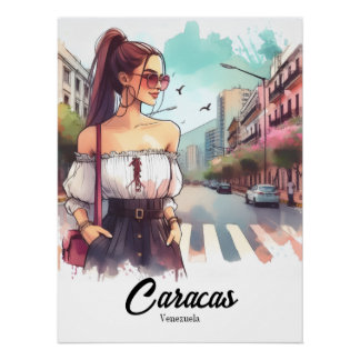 Pôster Póster Caracas