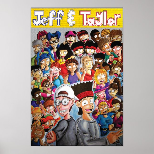 Pôster Poster: Caracteres principais (Frente)