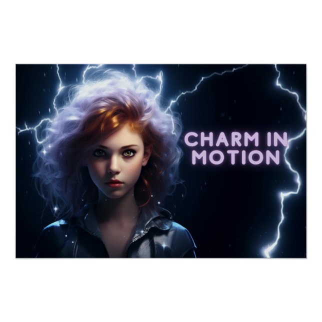 Pôster Poster Charm in Motion (Frente)