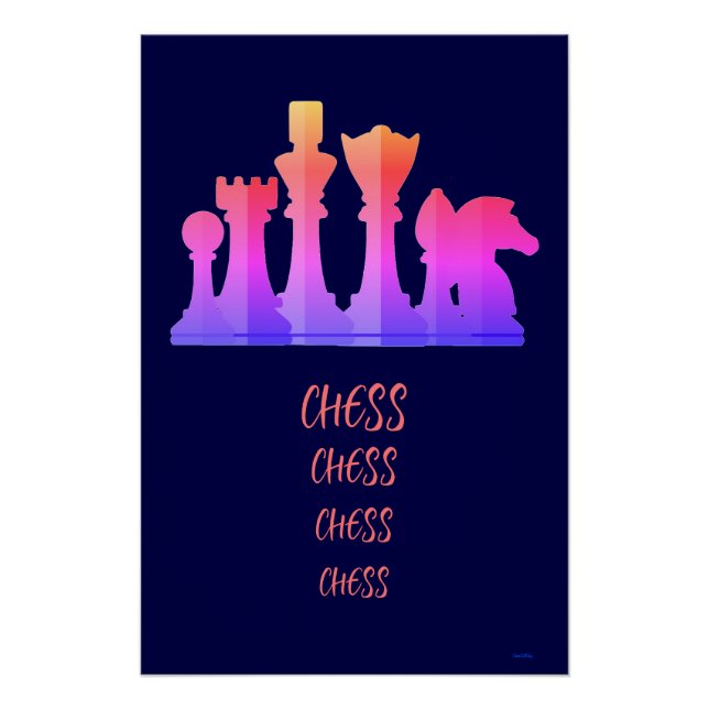 Pôster Poster Chess (Frente)