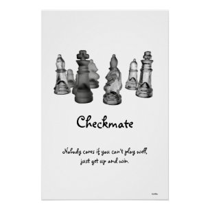 Pôster Poster Chess Checkmate
