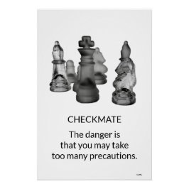 Pôster Poster Chess Checkmate