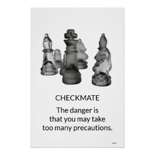 Pôster Poster Chess Checkmate