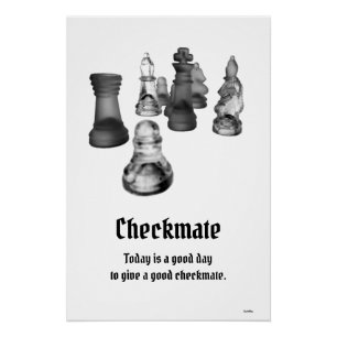 Pôster Poster Chess Checkmate
