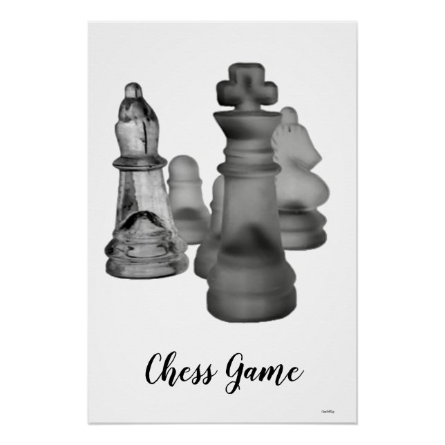Pôster Poster Chess Game (Frente)