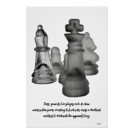 Pôster Poster Chess Game