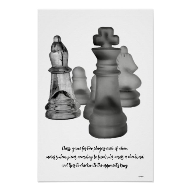 Pôster Poster Chess Game (Frente)