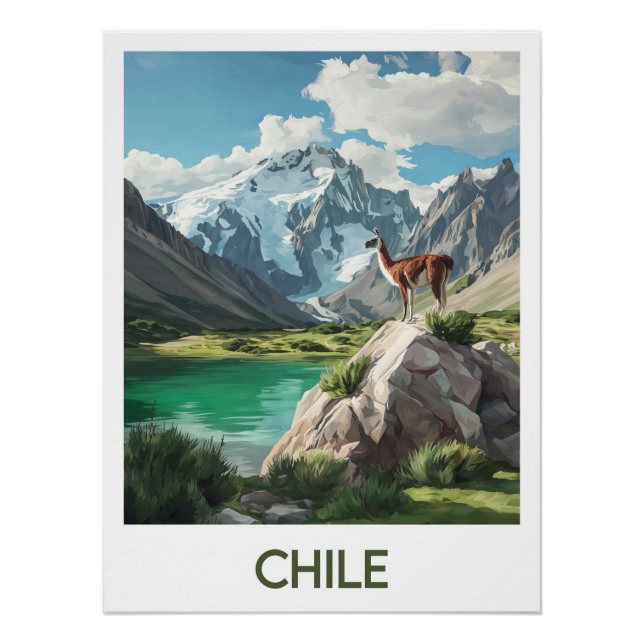 Pôster Poster Chile (Frente)