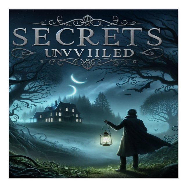 Pôster poster cinemático horror (Frente)