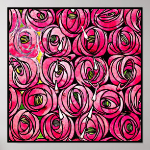 Pôster Poster-Clássico/Charles Rennie Mackintosh 1
