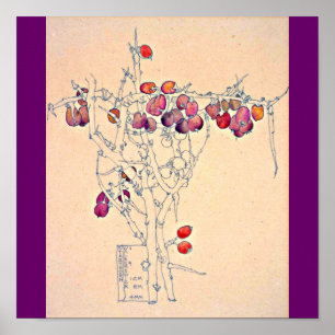 Pôster Poster-Clássico/Charles Rennie Mackintosh 7