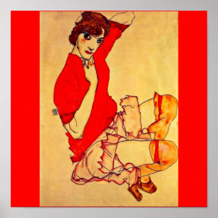 Poster Poster-Clássico/Egon Schiele 38