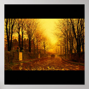 Pôster Poster-Clássico/John Atkinson Grimshaw 15