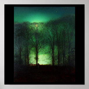 Pôster Poster-Clássico/John Atkinson Grimshaw 24