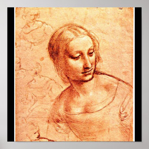 Pôster Poster-Clássico/Leonardo da Vinci 6