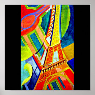 Pôster Poster-Clássico/Robert Delaunay 15