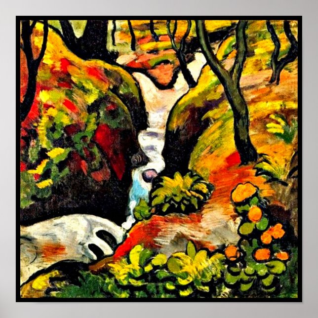 Poster Poster-Clássico/Vintage-Agosto Macke 102 (Frente)