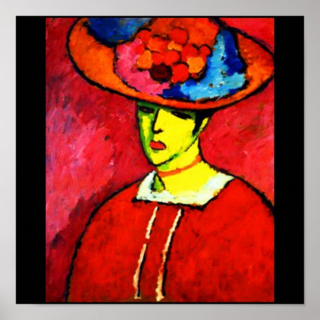 Pôster Poster-Clássico/Vintage-Alexei von Jawlensky 10 (Frente)