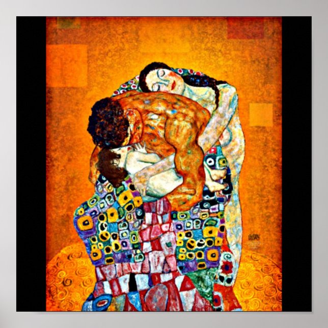 Pôster Poster-Clássico/Vintage-Gustav Klimt 13 (Frente)