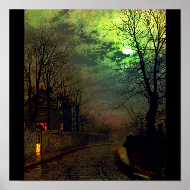 Poster Poster-Clássico/Vintage-John Atkinson Grimshaw 17 (Frente)