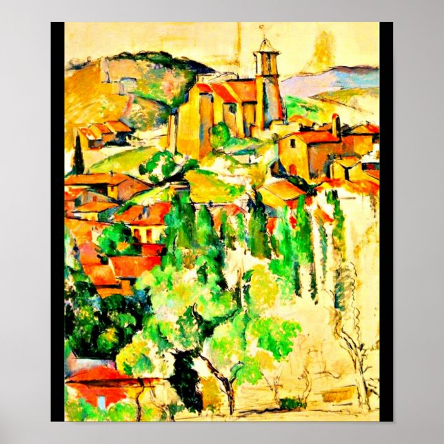 Poster Poster-Clássico/Vintage-Paul Cezanne 23 (Frente)