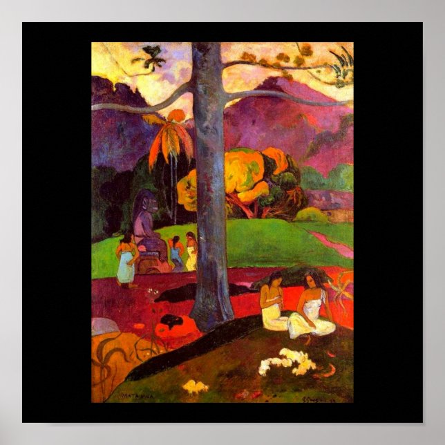 Poster Poster-Clássico/Vintage-Paul Gauguin 7 (Frente)