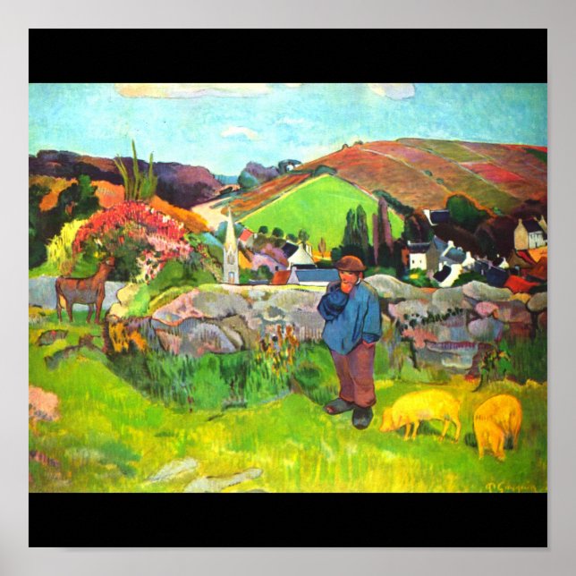 Pôster Poster-Clássico/Vintage-Paul Gauguin 8 (Frente)