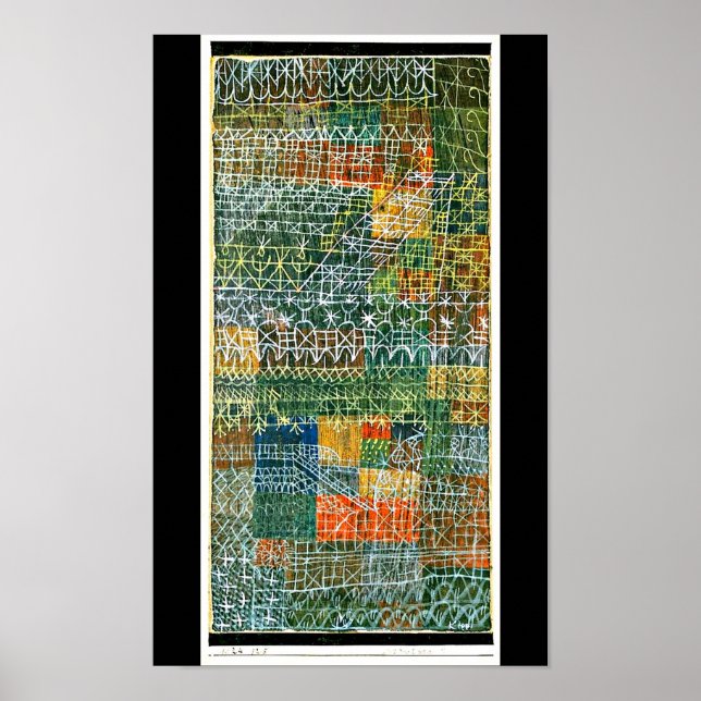 Poster Poster-Clássico/Vintage-Paul Klee 119 (Frente)