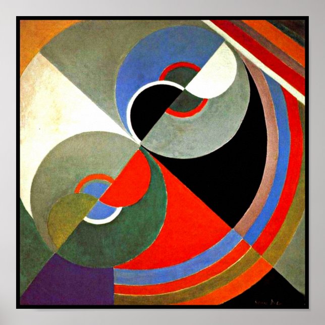 Poster Poster-Clássico/Vintage-Robert Delaunay 14 (Frente)