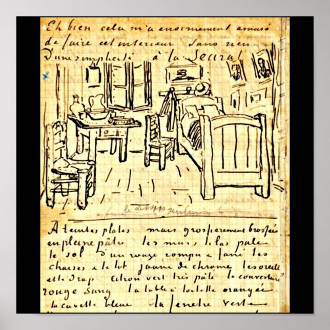 Pôster Poster/Clássico/Vintage-Vincent Van Gogh 104 (Frente)