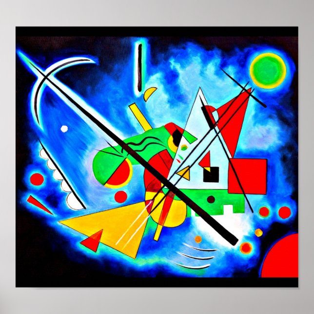 Pôster Poster-Clássico/Vintage-Wassily Kandinsky 10 (Frente)