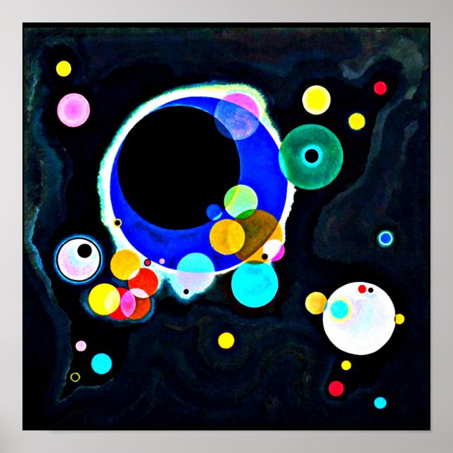 Poster Poster-Clássico/Vintage-Wassily Kandinsky 12 (Frente)