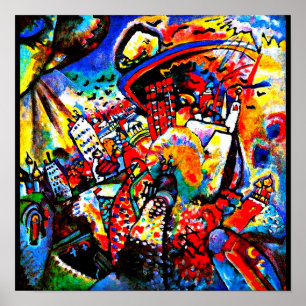 Pôster Poster-Clássico/Vintage-Wassily Kandinsky 14