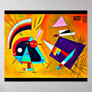 Pôster Poster-Clássico/Vintage-Wassily Kandinsky 9