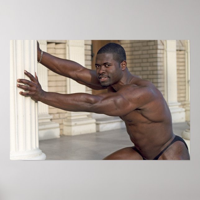 Pôster Poster, Coluna Jean Scutt Pushing (Frente)