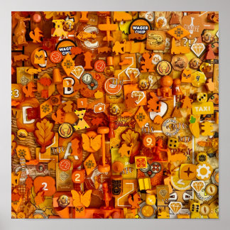 Poster Poster: Componentes do Jogo do Conselho Laranja