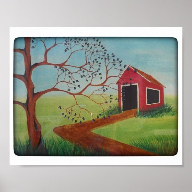 Poster POSTER: Country Barn (Frente)