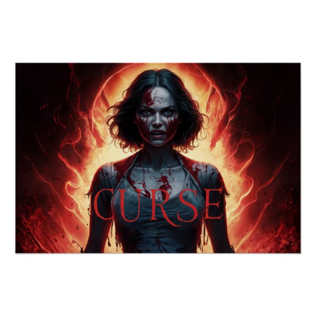 Pôster Poster Curse Femme 02 (Frente)